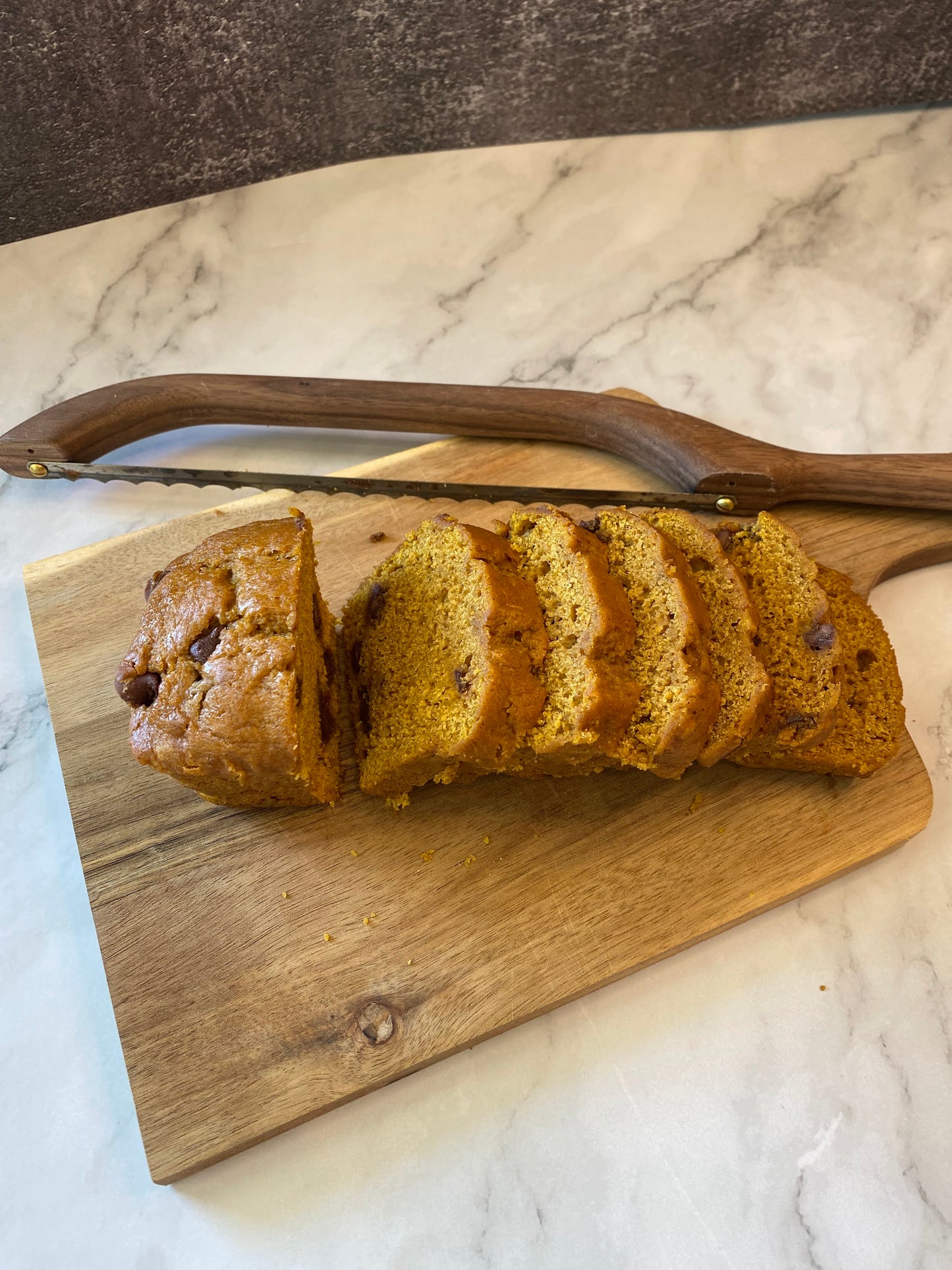 Sourdough Pumpkin Chocolate Chip Bread